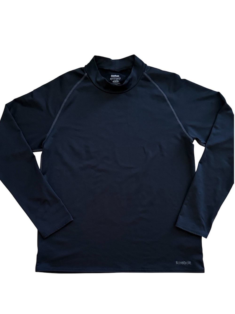 REEBOK ATHLETIC PERFORMANCE PLAY DRY COLD WEATHER LONG SLEEVE ATHLETIC SHIRT LG
